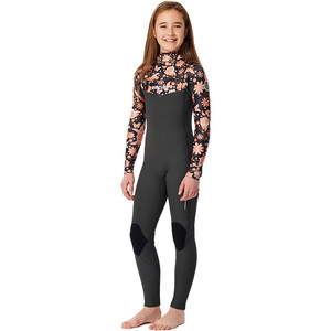 2023 Rip Curl Junior Dawn Patrol 4/3mm Chest Zip Wetsuit 13ZBFS - Multicolour